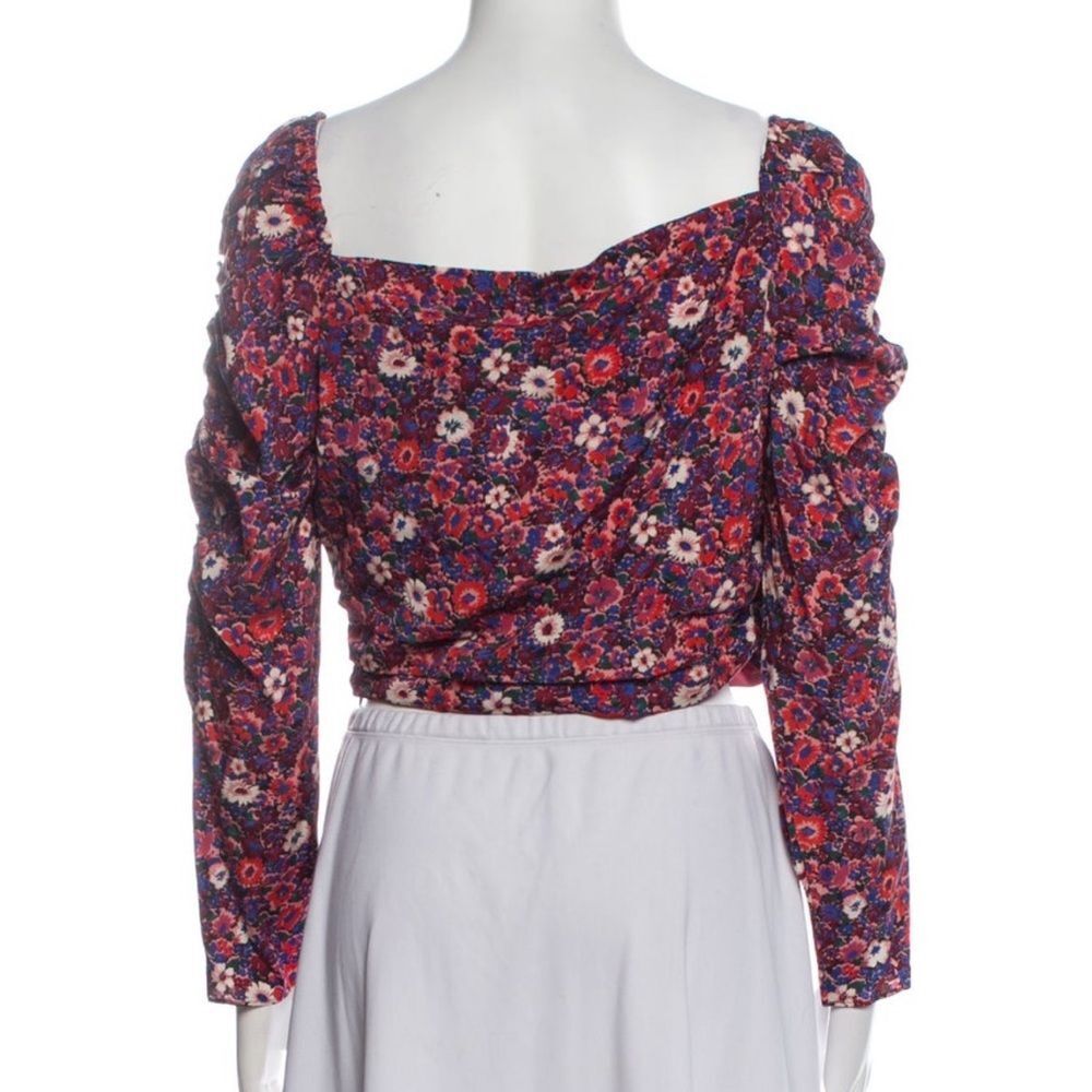 Veronica Beard Printed Blouse - Picture 2 of 3